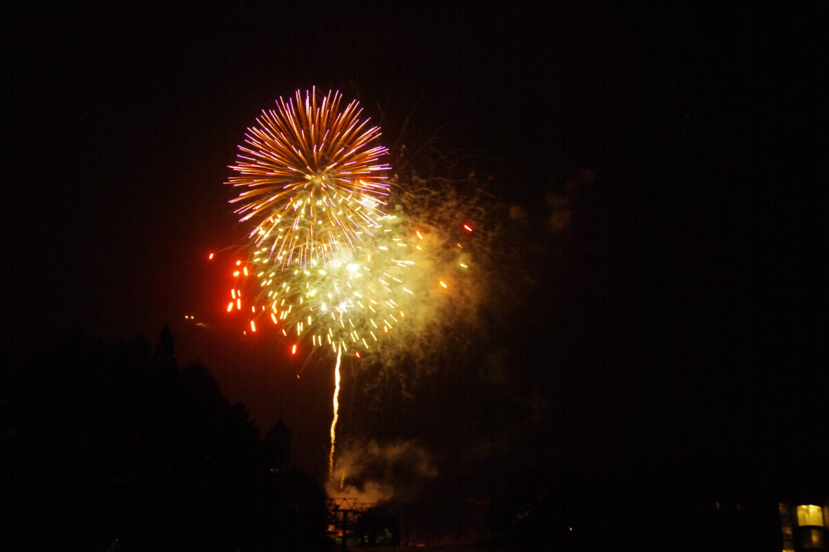 花火打ち上げ画像