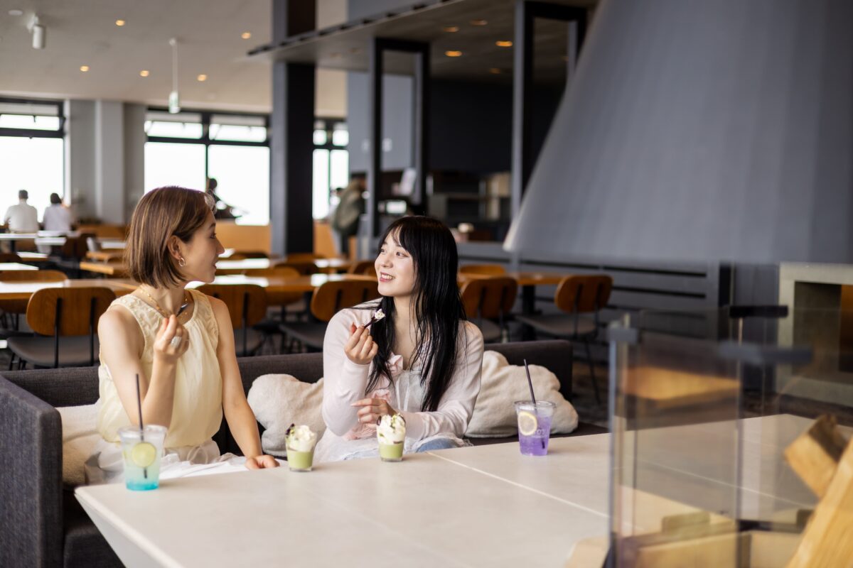 SORA terrace cafeでのカフェタイム